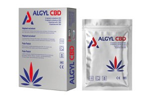 ALGYL CBD – Packung und Pflasterbeutel